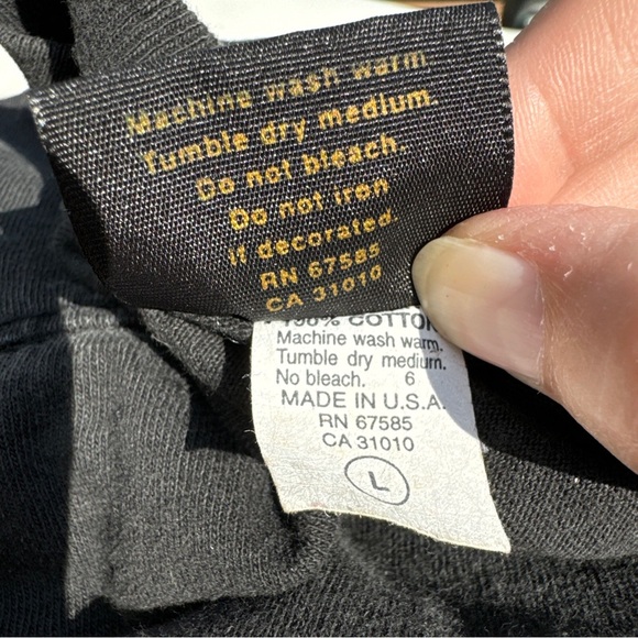 Vintage Taco Bell Dog Front and Back Graphic Tee Here Lizard Lizard Mens L Black - Picture 8 of 8